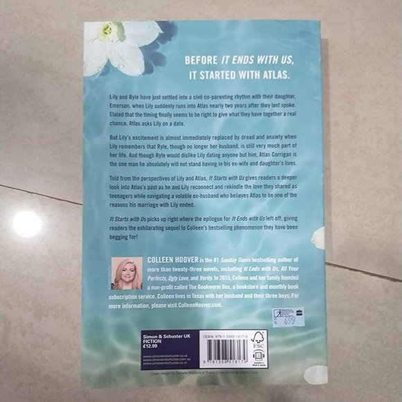 It Starts With Us by Colleen Hoover (Paperback) -Brand New Book - Picture 2 of 4